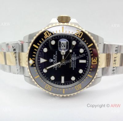 VRF Swiss Copy Rolex Deep Sea-Dweller 43mm Watch Two Tone 2824 Movement